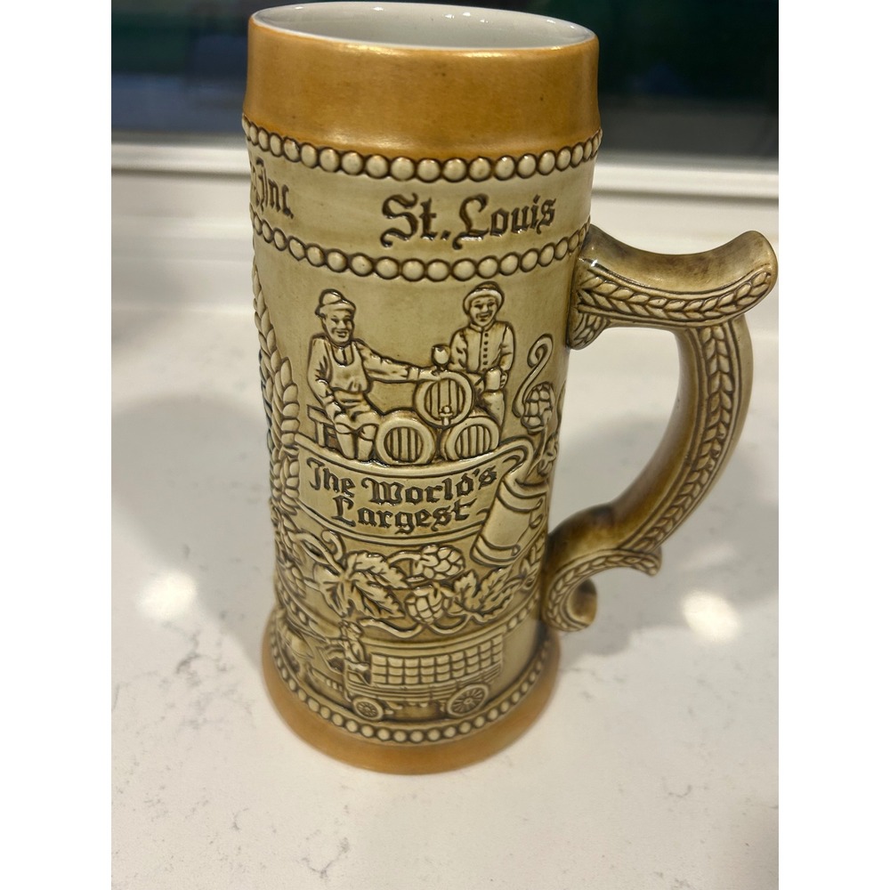 Anheuser-Busch St Louis Missouri‎ Beer Stein A&E Eagle Logo Ceramic Mug